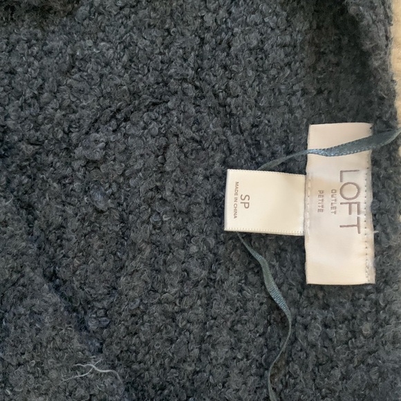 Charcoal grey Loft cardigan, size SP - Picture 4 of 4